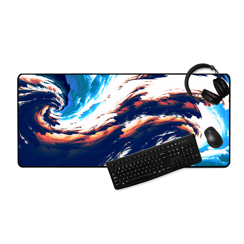 Asdantu Branded Mouse Pads Great Wave Design Desk Mat For Gaming Office