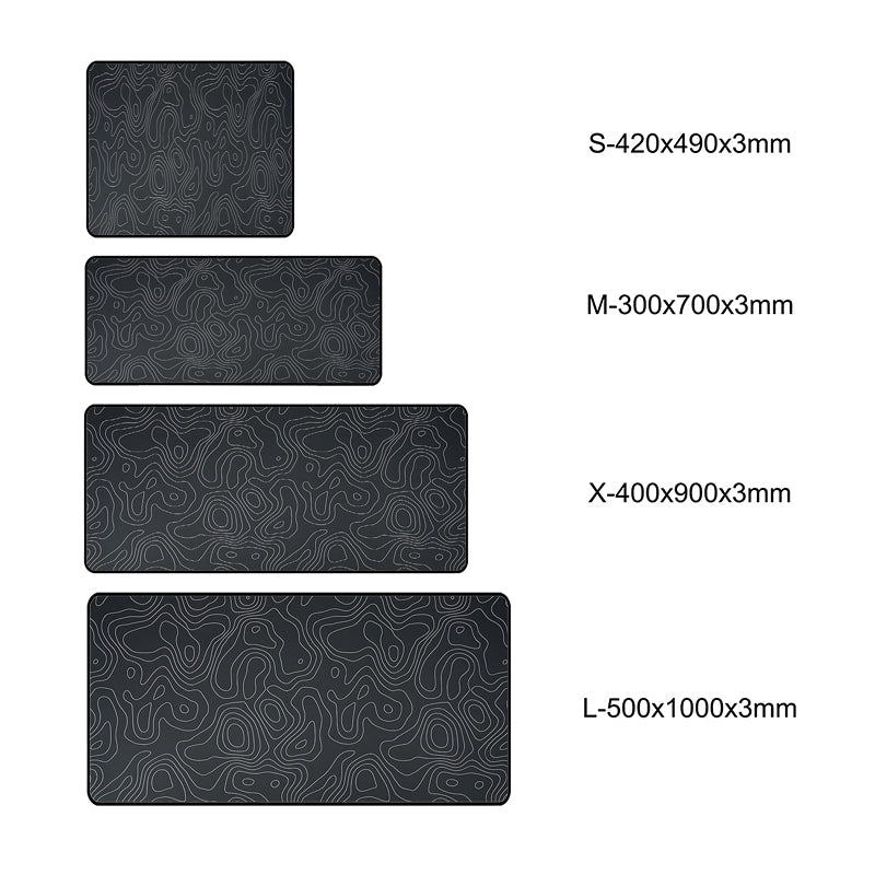 Asdantu High Quality Desk Mats Unique Design lines