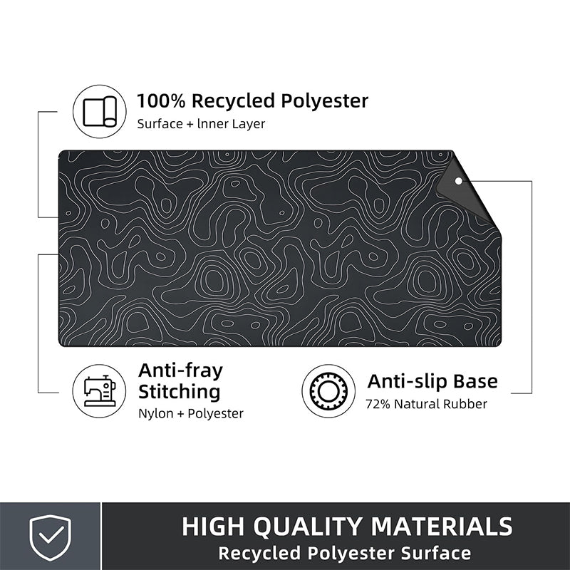 Asdantu High Quality Desk Mats Unique Design lines
