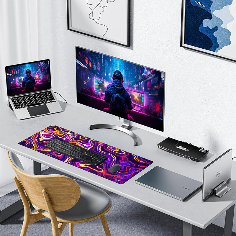 Asdantu Colored Unique Fluid Keyboard Desk Mats