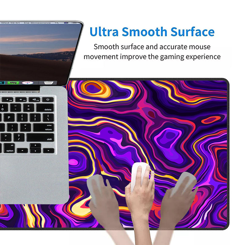 Asdantu Colored Unique Fluid Keyboard Desk Mats