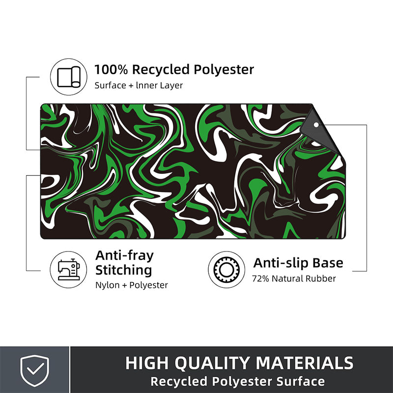 Asdantu Green Unique Fluid Mouse Pads Wholesale