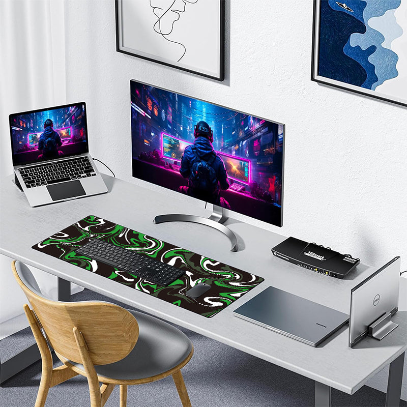 Asdantu Green Unique Fluid Mouse Pads Wholesale