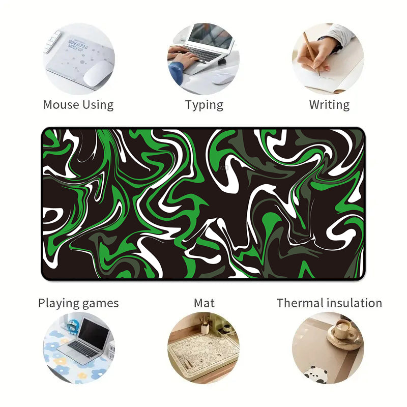 Asdantu Green Unique Fluid Mouse Pads Wholesale