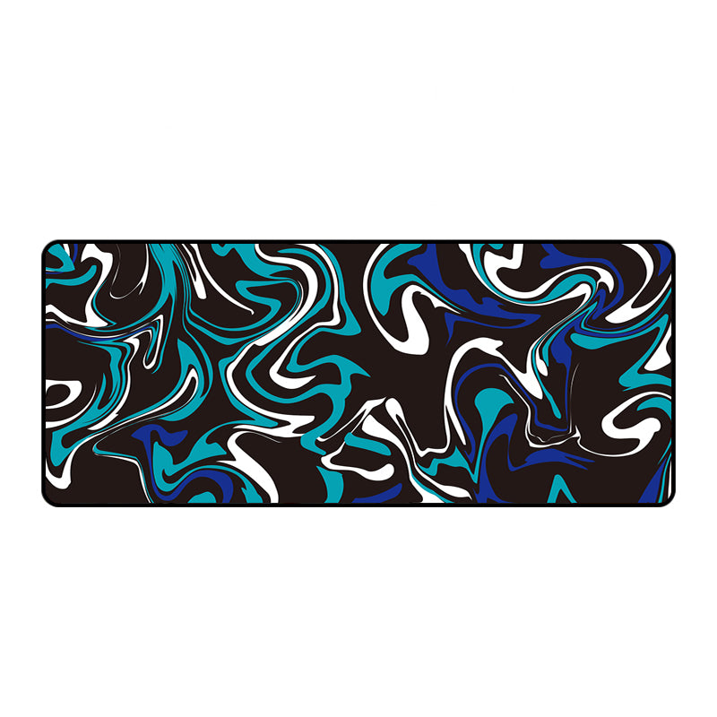 Asdantu Blue Unique Fluid Extended Mousepad