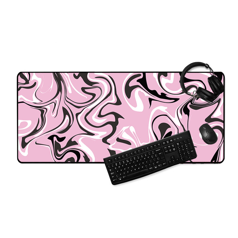 Asdantu Pink Unique Fluid High Quality Desk Mats