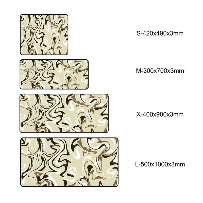 Asdantu Yellow Unique Fluid Desk Pads Manufacturers