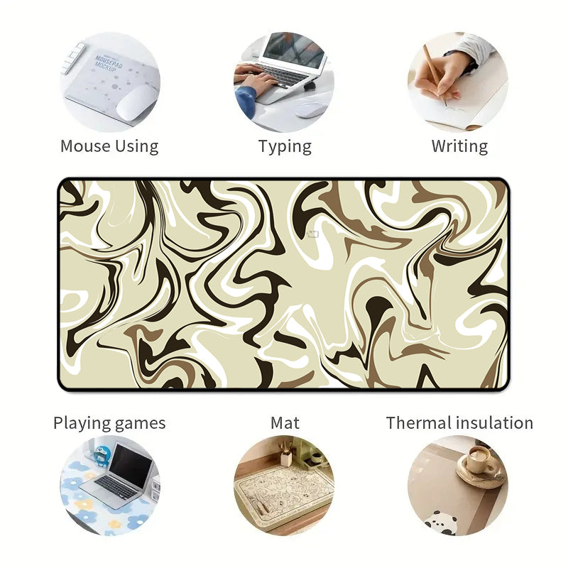 Asdantu Yellow Unique Fluid Desk Pads Manufacturers