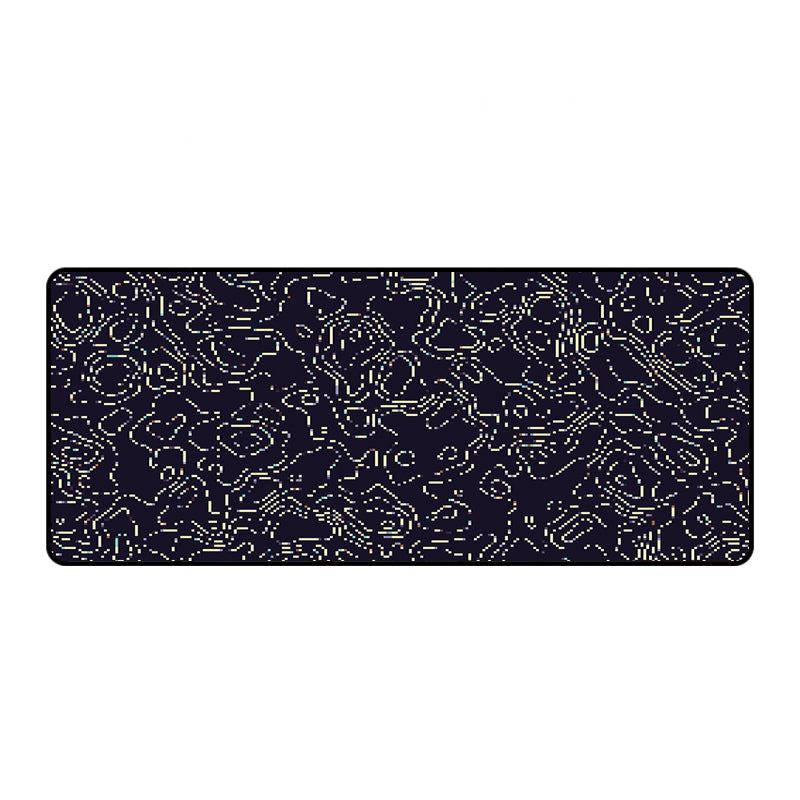 Asdantu Unique Splicing Pattern Overlock Mouse Pads