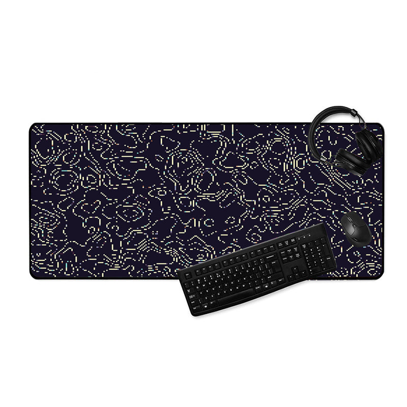 Asdantu Unique Splicing Pattern Overlock Mouse Pads