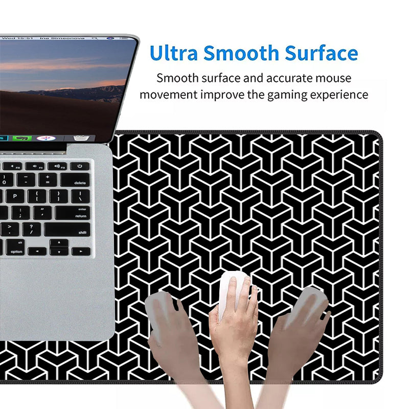 Asdantu Black Rules Mouse Pad Overlock Desk Pads Factory