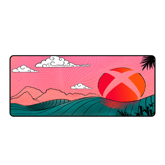Asdantu Sunset and the Sea Animation Large Mouse Pads