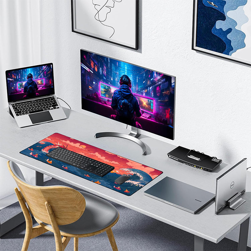 Asdantu Chinese Dragon Animation XL Desk Mats