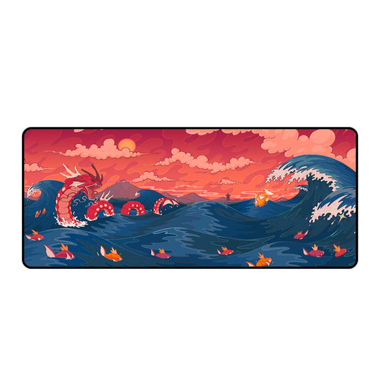 Asdantu Chinese Dragon Animation XL Desk Mats