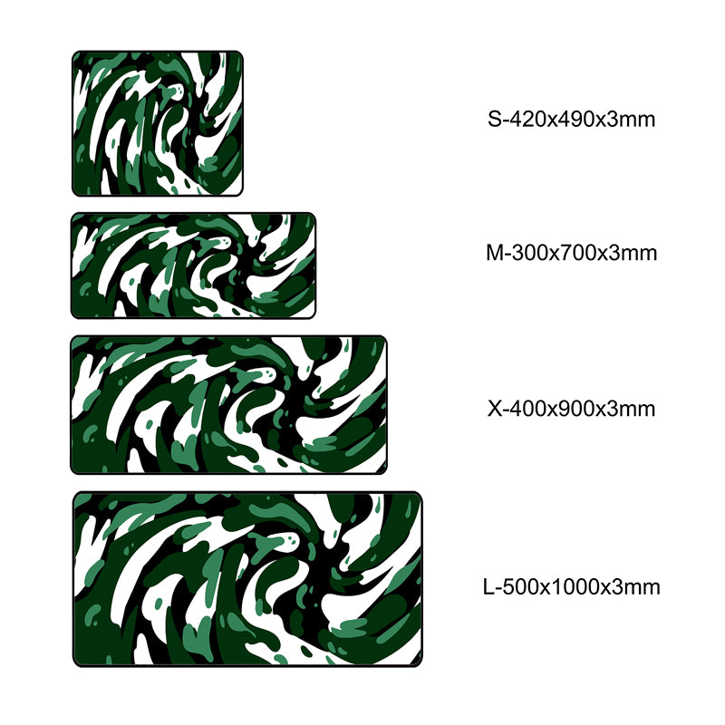 Asdantu Mouse Pads X Green Collection