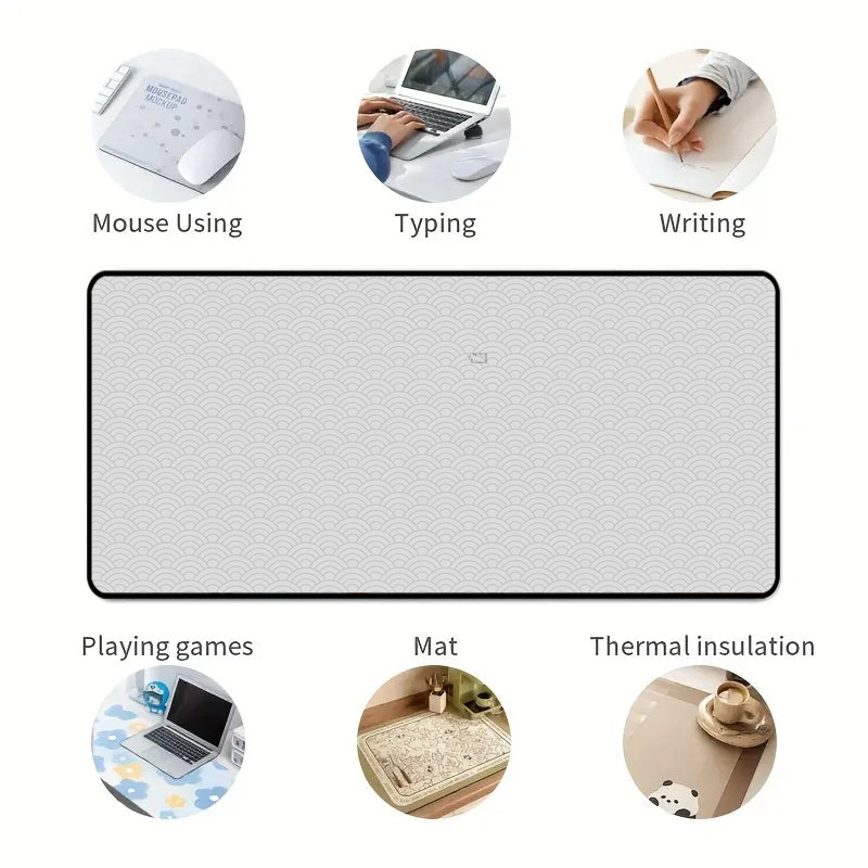 Asdantu Gray Waves Gaming Mousepad Best Desk Mats