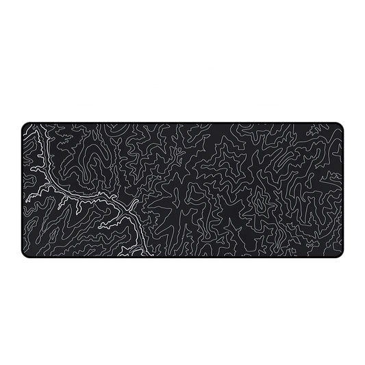 Asdantu Black Fine Line Rubber Mousepad Black Desk Mats Manufacturers