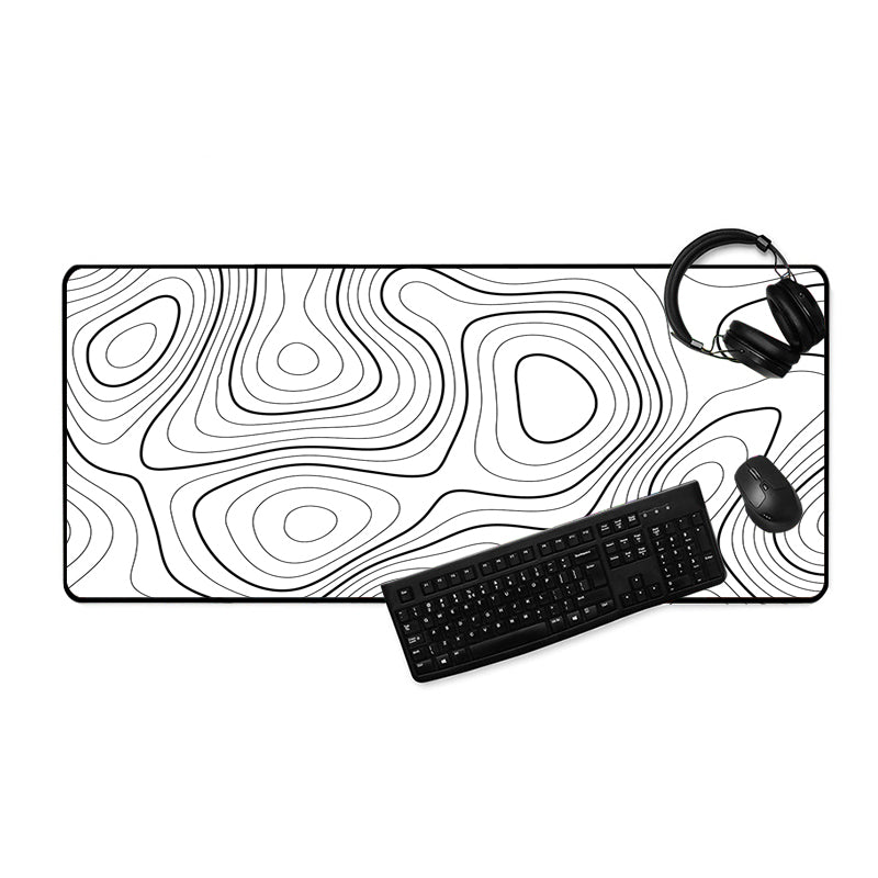 Asdantu White line Sublimation Mousepad Rubber Mouse Mats