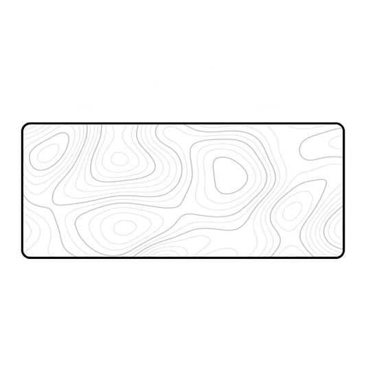 Asdantu White Fine Line Keyboard Mousepad Sublimation