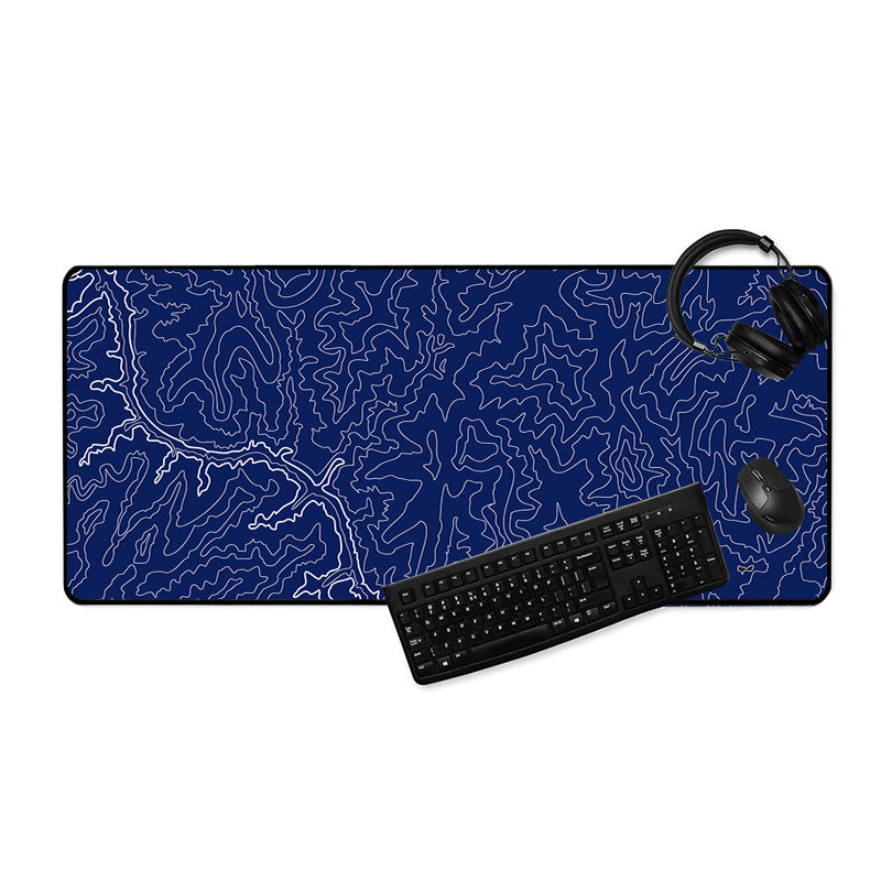 Asdantu Blue line Gaming Mouse Mats Office Desk Pads