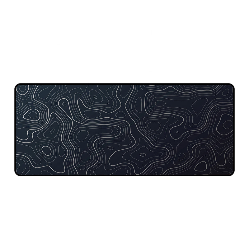 Asdantu White line Large Mouse Mats Large Desk Mats
