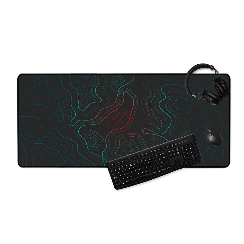 Asdantu Colored line Sublimation Desk Pads Large Mouse Pads Office