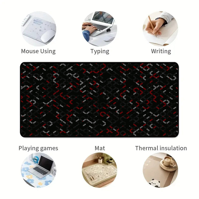 Asdantu Unique Splicing pattern Keyboard Desk Pads