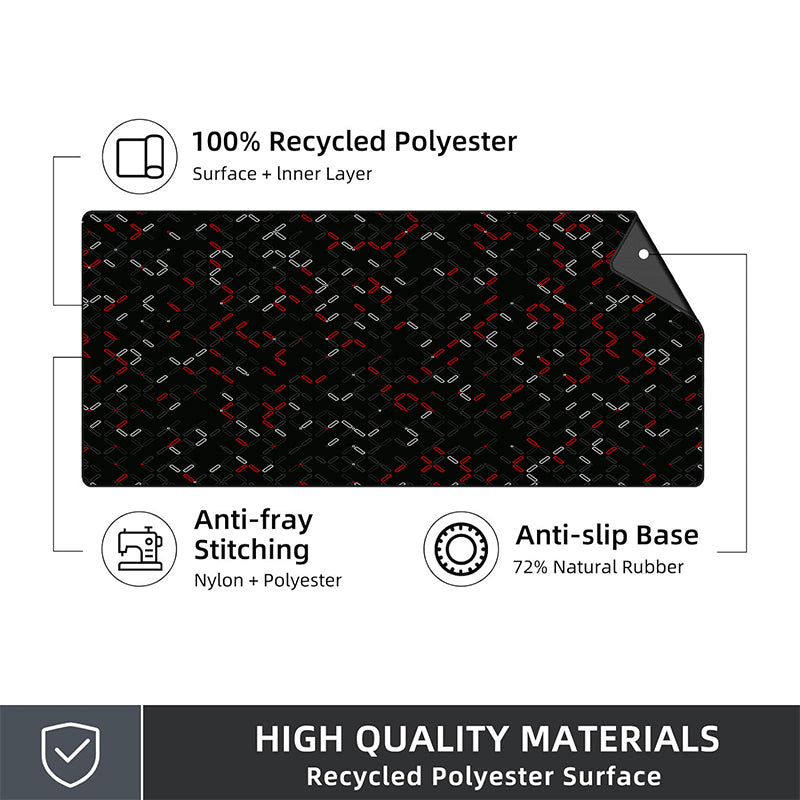 Asdantu Unique Splicing pattern Keyboard Desk Pads