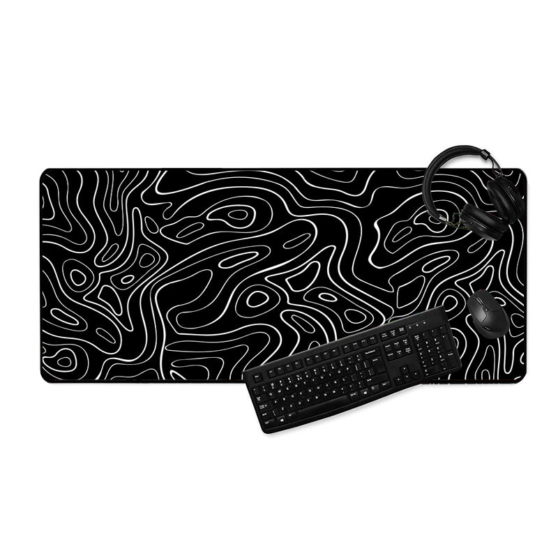 Asdantu White line Gaming Desk Mats