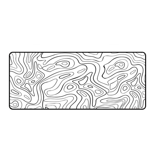 Asdantu Black line Desk Mats Custom With Logo