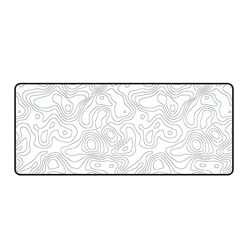 Asdantu Unique design lines XL Desk Mats Office Mouse Pad