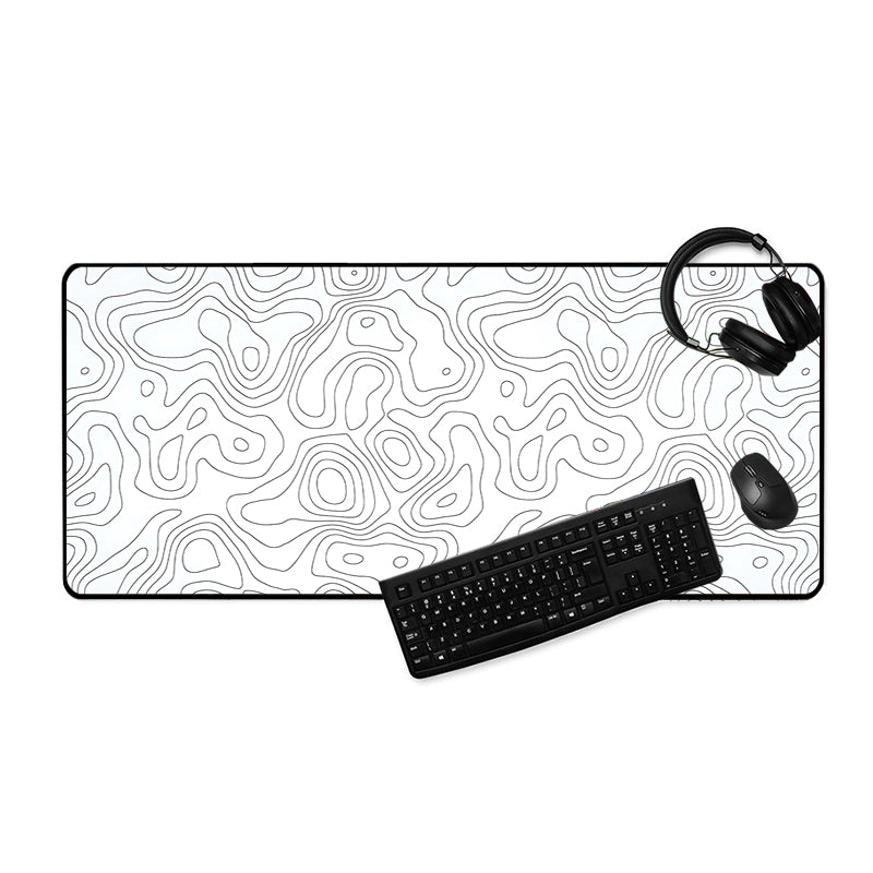 Asdantu Unique design lines XL Desk Mats Office Mouse Pad