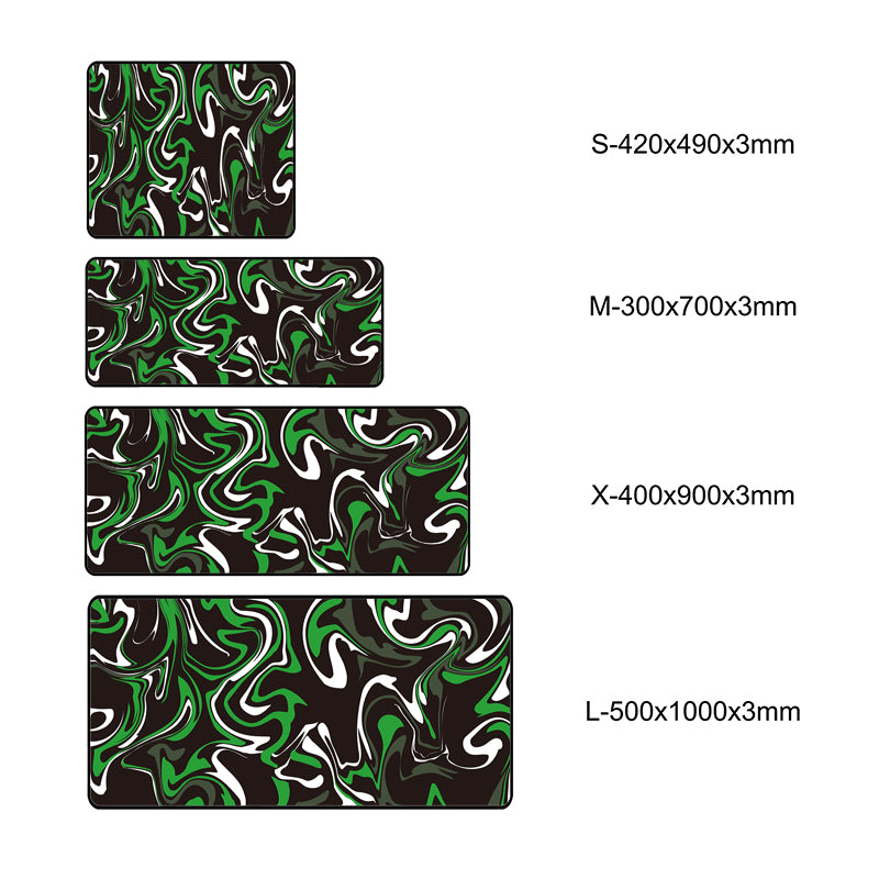Asdantu Green Unique Fluid Mouse Pads Wholesale